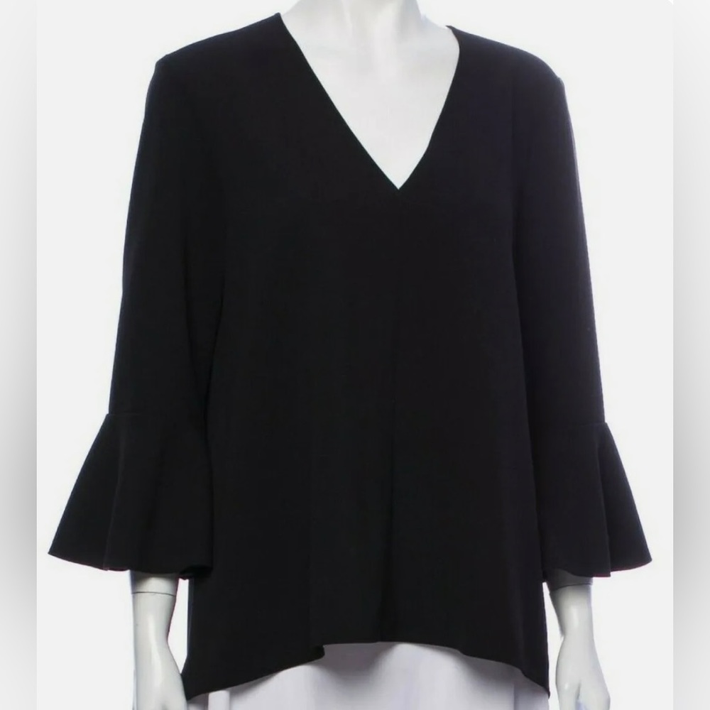 Tibi Bell Sleeve Top